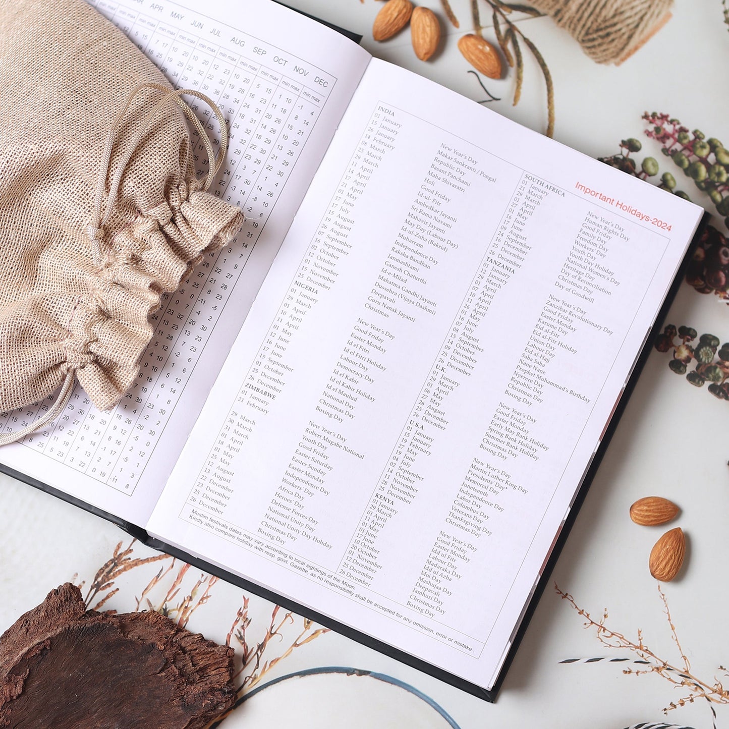 Yearly Planner - Mystic Grove