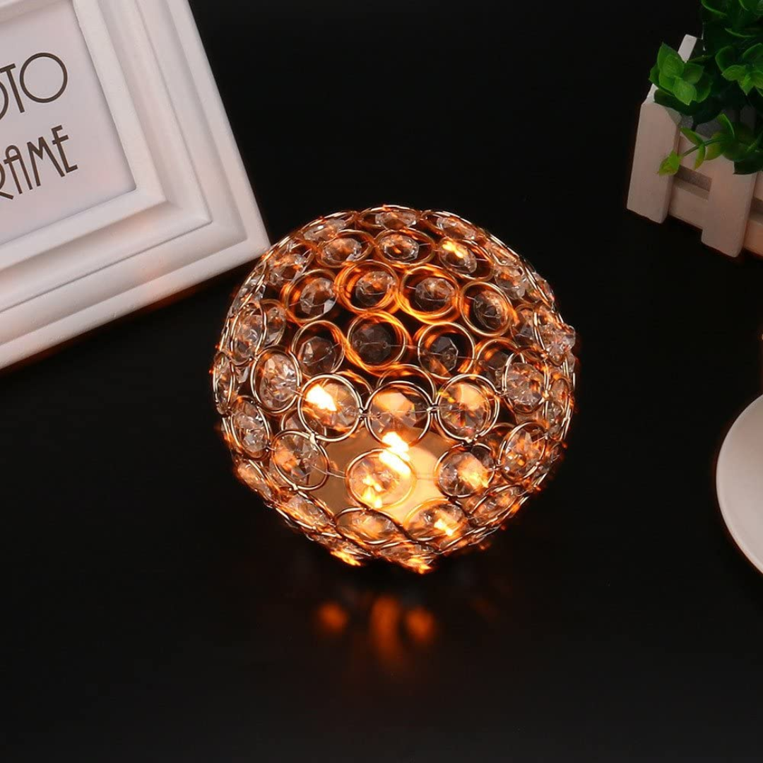 Crystal Votives Bowl Candle Holders Tealight Candle