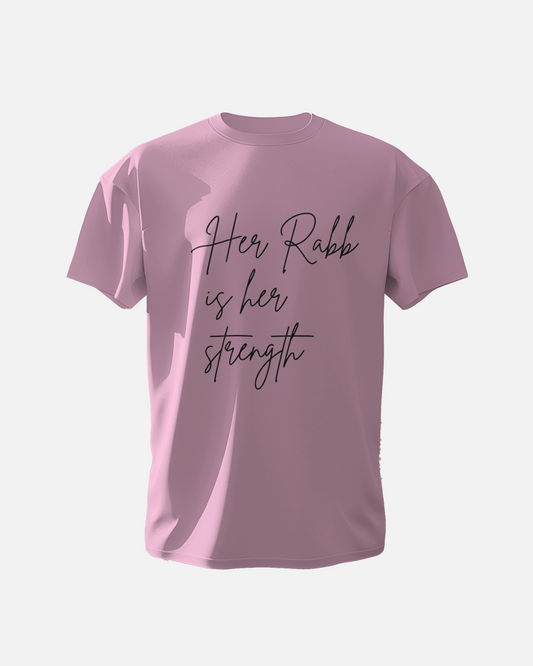 Her Rabb is her Strength - Unisex T-Shirt