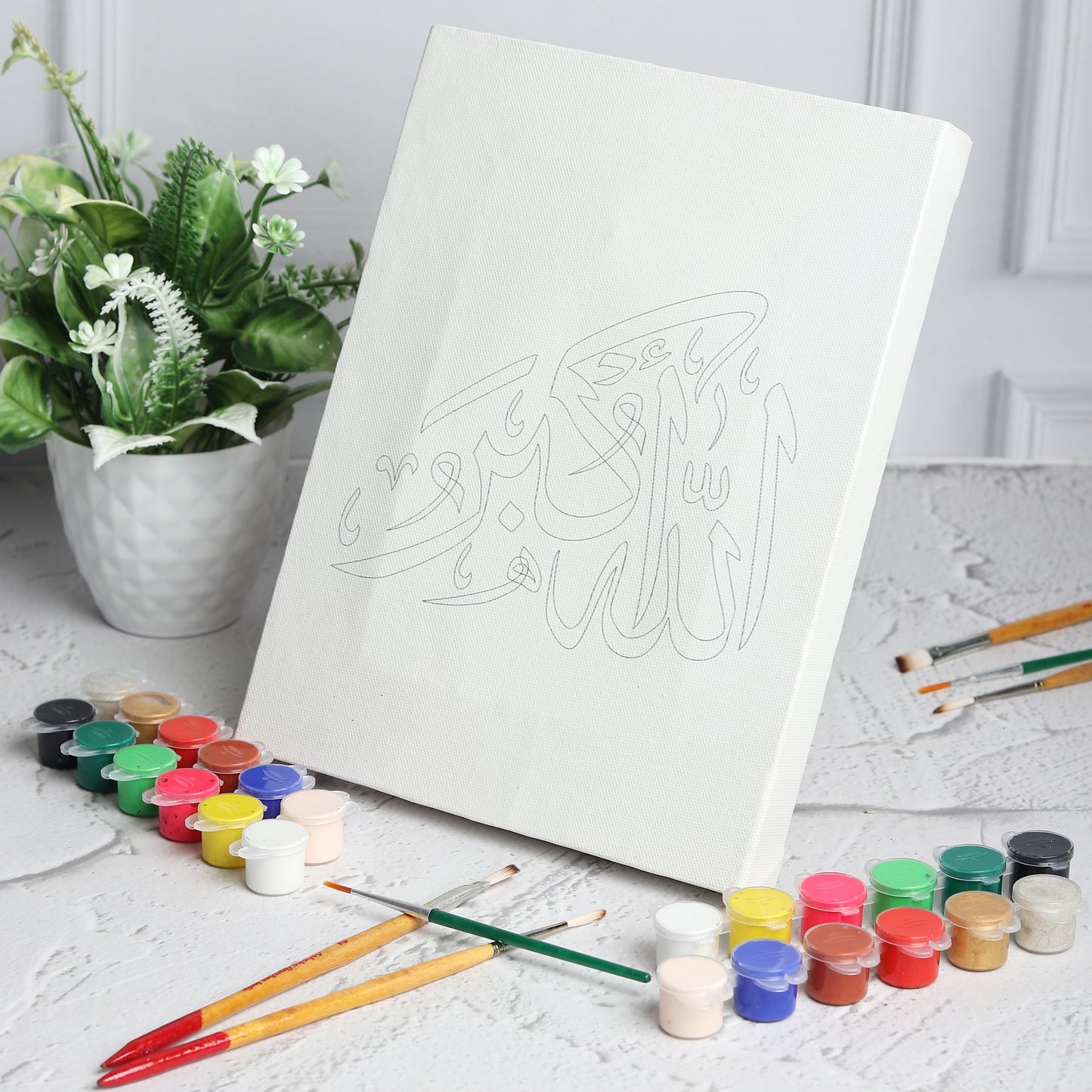 Kids Canvas Kit - Arabic Calligraphy