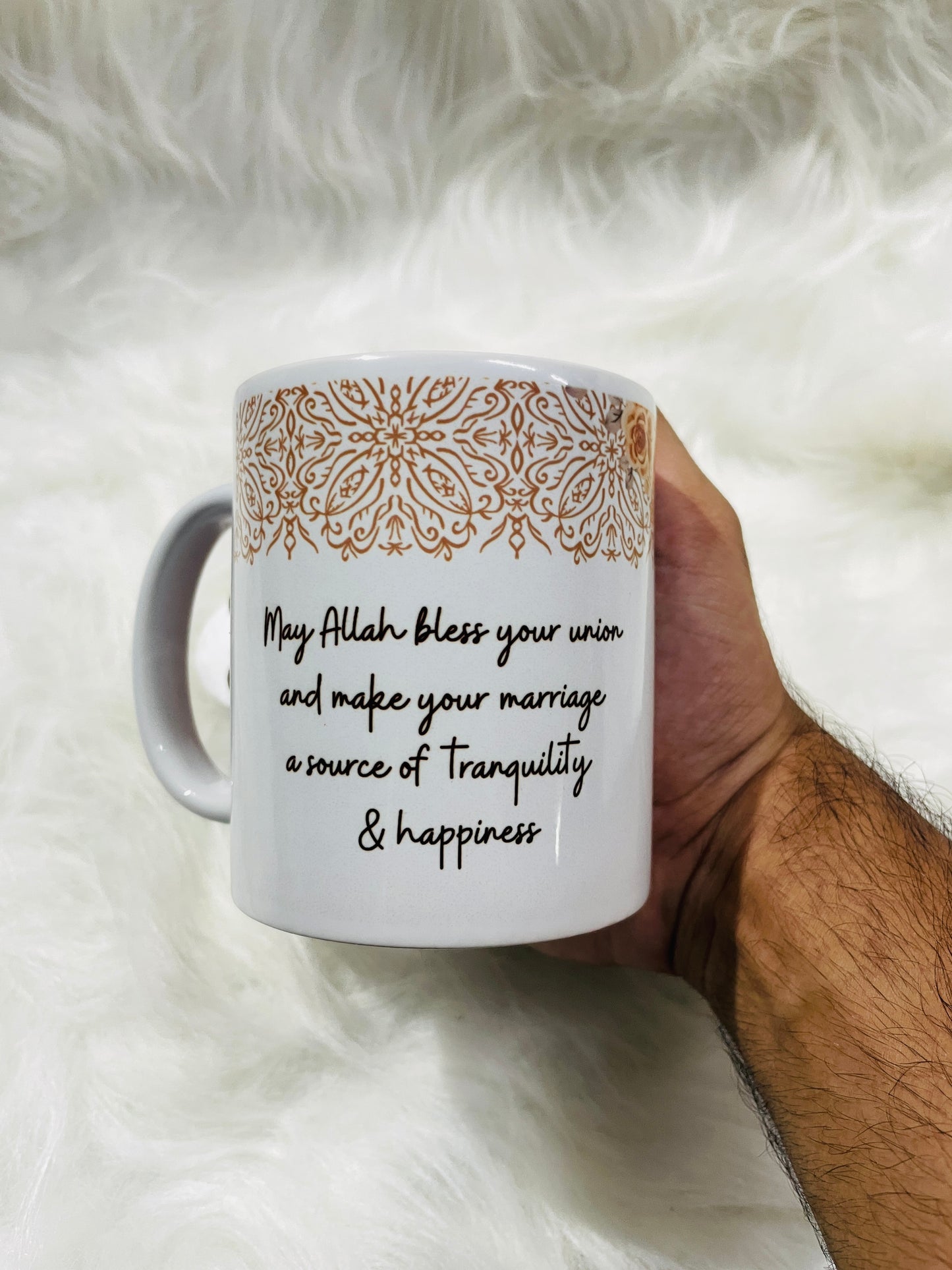 Personalised Couple mugs | Wedding Gift | Anniversary Gift | Islamic Gift