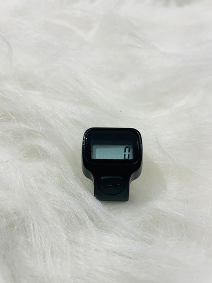 Black Ring Counter | Finger Counter | Digital Tasbih