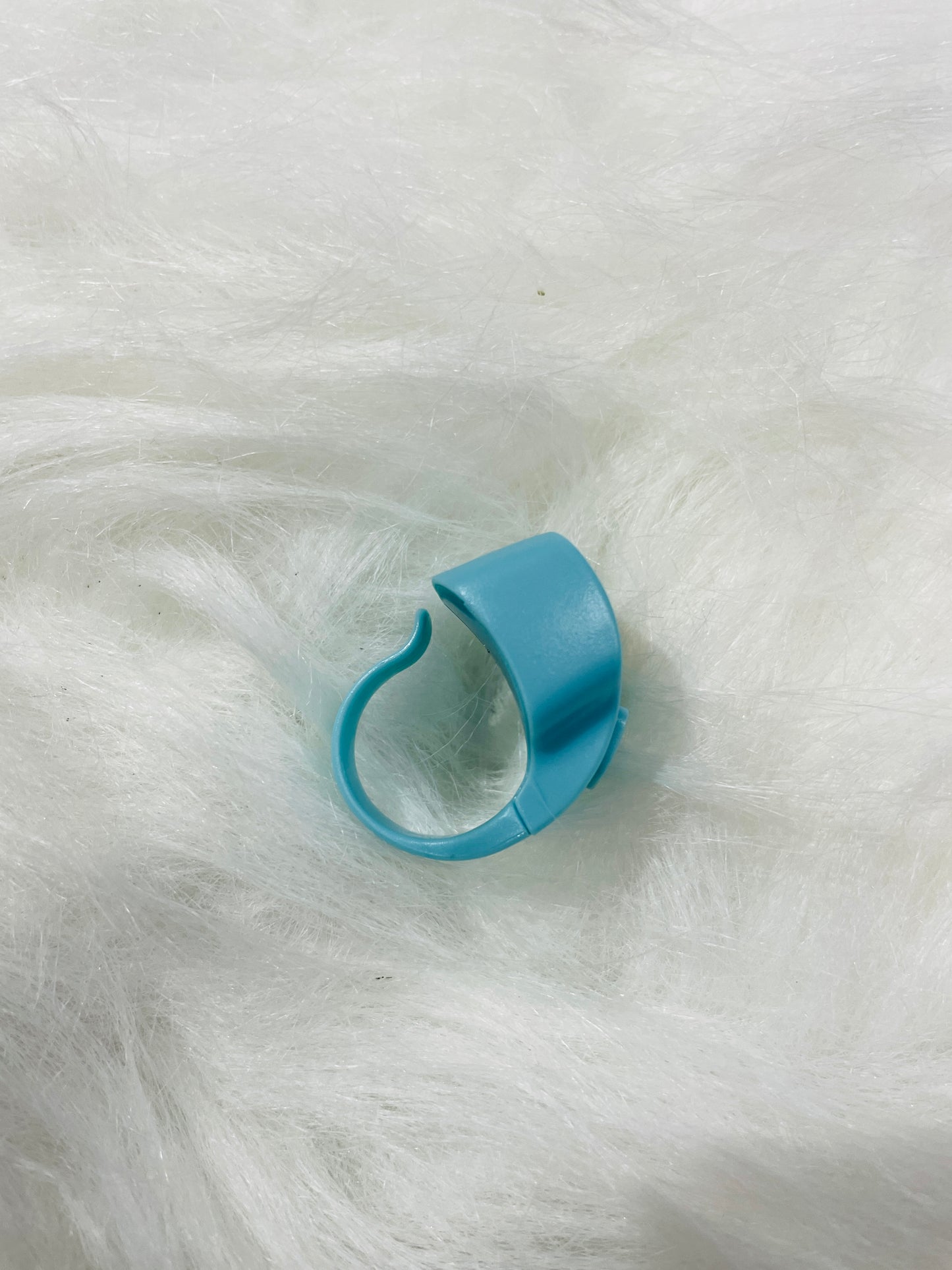 Sky Blue Ring Counter | Finger Counter | Digital Tasbih